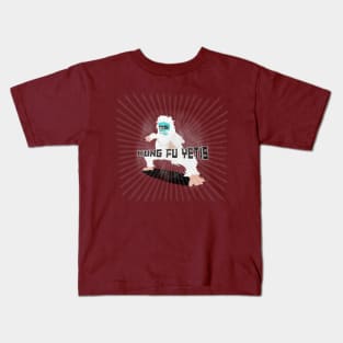 Kung Fu Yeti Power Kids T-Shirt